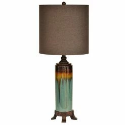 Outlet ???? Crestview Collection Briston Glazed Table Lamp ⌛