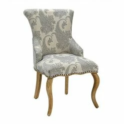 Cheap ???? Crestview Collection Danielle Paisley Upholstered Accent Chair ????