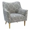 Budget ???? Crestview Collection Huntington Medallion Upholstered Arm Chair ????