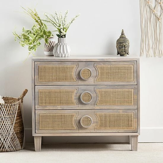 Crestview Collection Wilclay 3-Drawer Woven Front Dresser Outlet ???? Crestview Collection Wilclay 3-Drawer Woven Front ???? Dresser ???? -Crestview Collection shop unnamed file 145