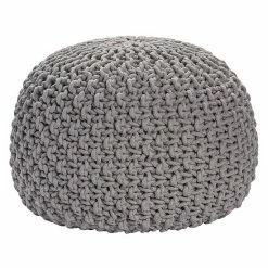 Deals ???? Crestview Collection Ananya Knit Pouf Ottoman ????