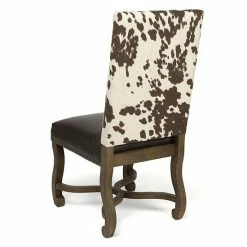 Flash Sale ⭐ Crestview Collection Mesquite Ranch Faux Cowhide Dining Chair ❤️ -Crestview Collection shop unnamed file 175