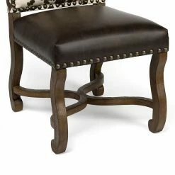 Flash Sale ⭐ Crestview Collection Mesquite Ranch Faux Cowhide Dining Chair ❤️ -Crestview Collection shop unnamed file 176