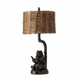 Outlet ???? Crestview Collection Bear Knowledge Table Lamp ✔️