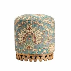 Cheap ???? Crestview Collection Grace Carved Base Stool ⌛