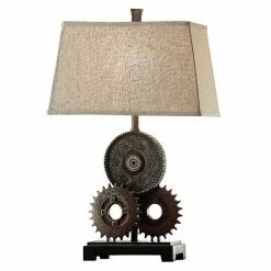 Wholesale ???? Crestview Collection Gears Antique Finish Table Lamp ❤️