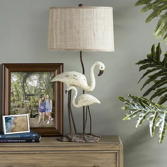 Cheapest ???? Crestview Collection Shoreline Flamingo Table Lamp ❤️ - Image 2