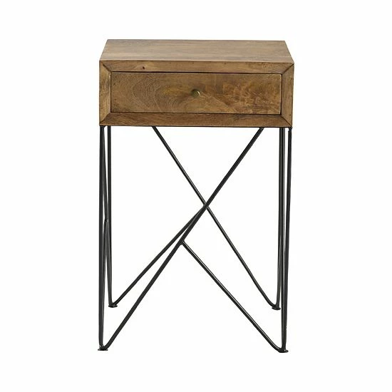 Brand new ???? Crestview Collection Bengal Manor Industrial End Table ???? - Image 3