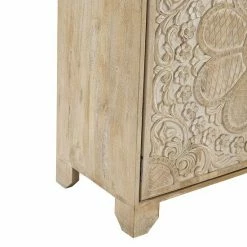 Discount ⌛ Crestview Collection Meadow Carved Storage Cabinet ???? -Crestview Collection shop unnamed file 402