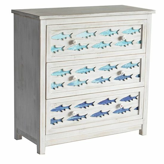 Coupon ???? Crestview Collection Swimming Fish 3-Drawer ???? Dresser ????