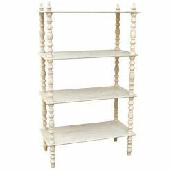 Best deal ⌛ Crestview Collection Lyndsay Antique Finish Etagere 3-Shelf Bookcase ⭐