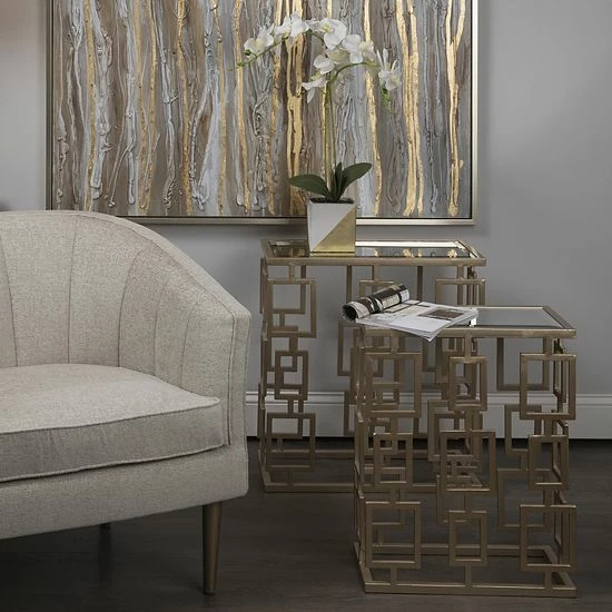 Crestview Collection Maddox Rectangle Geometric End Table 2-piece Set Hot Sale ???? Crestview Collection Maddox Rectangle Geometric End Table 2-piece Set ???? -Crestview Collection shop unnamed file 429