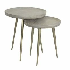 Best Pirce ???? Crestview Collection Bengal Manor Tray Top Nesting End Table 2-piece Set ????