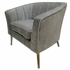 Hot Sale ???? Crestview Collection Jefferson Barrel Accent Chair ????