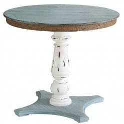 Cheapest ???? Crestview Collection Sea Isle Two Tone Rustic Coastal End Table ⌛