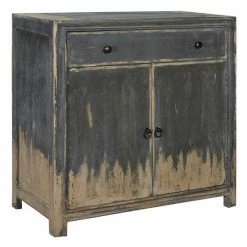 Hot Sale ???? Crestview Collection Bengal Manor Weathered Storage Cabinet ????