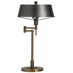 Outlet ✔️ Crestview Collection Duke Swing Arm Table Lamp ????