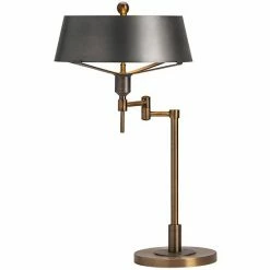 Outlet ✔️ Crestview Collection Duke Swing Arm Table Lamp ???? -Crestview Collection shop unnamed file 631