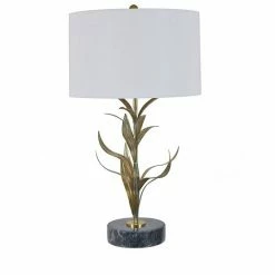 Best Sale ???? Crestview Collection Kendrick Metallic Leaves Table Lamp ????