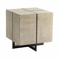Cheap ???? Crestview Collection Bengal Manor White Wash Square End Table ✨