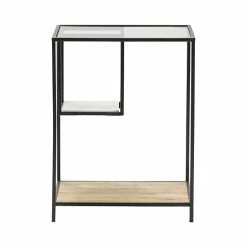 Best Sale ???? Crestview Collection Downing Mixed Media End Table ????
