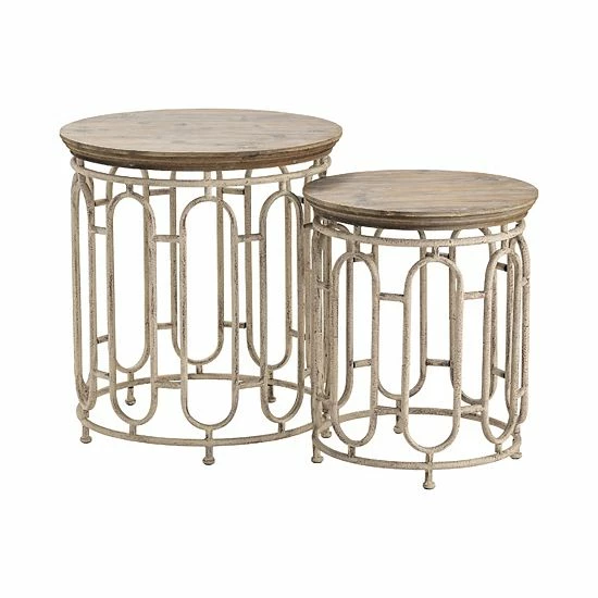 Top 10 ???? Crestview Collection Allyson Textured End Table 2-piece Set ✨
