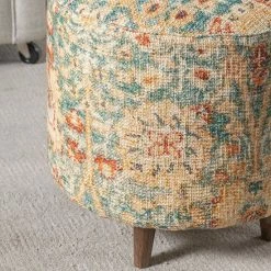 Buy ???? Crestview Collection Chloe Round Ottoman ???? -Crestview Collection shop unnamed file 71