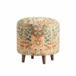 Buy ???? Crestview Collection Chloe Round Ottoman ???? -Crestview Collection shop unnamed file 72