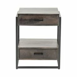 Best Pirce ???? Crestview Collection Beckett 2-Drawer End Table ????