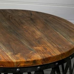 Outlet ⌛ Crestview Collection Bengal Manor Industrial End Table 2-piece Set ❤️ -Crestview Collection shop unnamed file 755