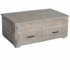 Hot Sale ⌛ Crestview Collection Brogden 2-Drawer Lift Top Coffee Table ????
