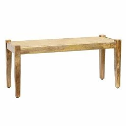 Outlet ???? Crestview Collection Elena Cane Bench ????
